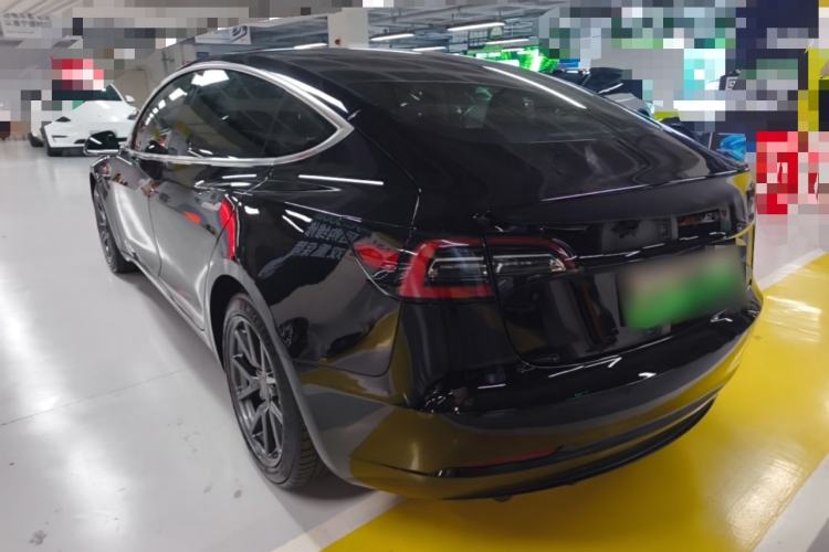 Used Tesla Model 3 2020 Standard Range Rear-Wheel Drive Upgraded Version Rear Left 45 Deg