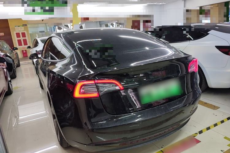 Used Tesla Model 3 2020 Standard Range Rear-Wheel Drive Upgraded Version Rear Left 45 Deg