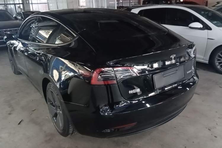 Used Tesla Model 3 2020 Revised Version Standard Range Rear-Wheel Drive – Upgraded Edition Rear Left 45 Deg