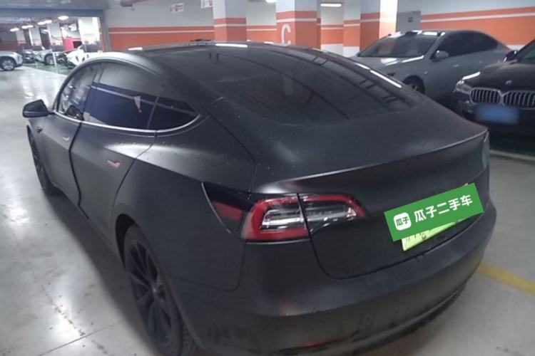 Used Tesla Model 3 2020 Standard Range Rear-Wheel Drive Upgraded Version Rear Left 45 Deg