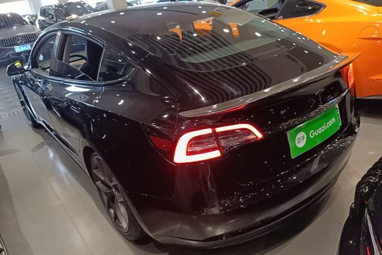 Used Tesla Model 3 2020 Revised Version Standard Range Rear-Wheel Drive – Upgraded Edition Rear Left 45 Deg