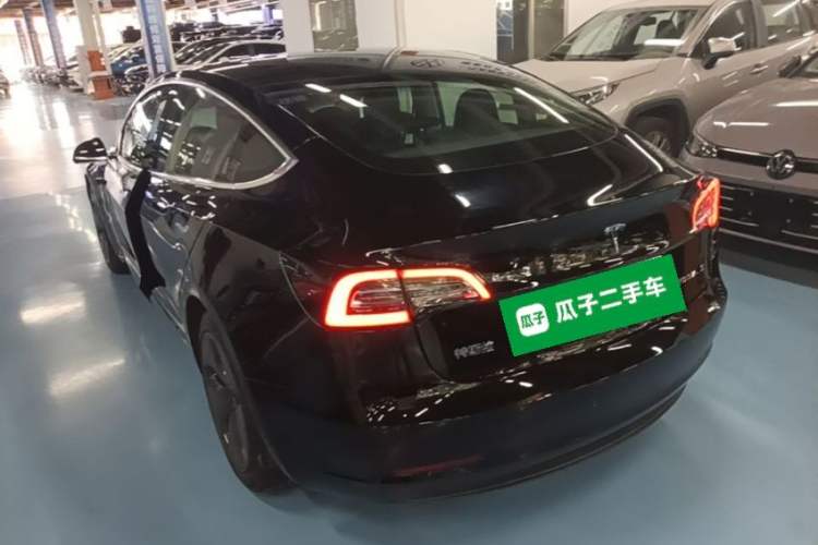 Used Tesla Model 3 2020 Revised Version Standard Range Rear-Wheel Drive – Upgraded Edition Rear Left 45 Deg