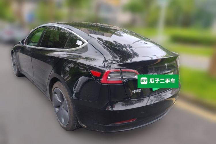 Used Tesla Model 3 2020 Revised Version Standard Range Rear-Wheel Drive – Upgraded Edition Rear Left 45 Deg