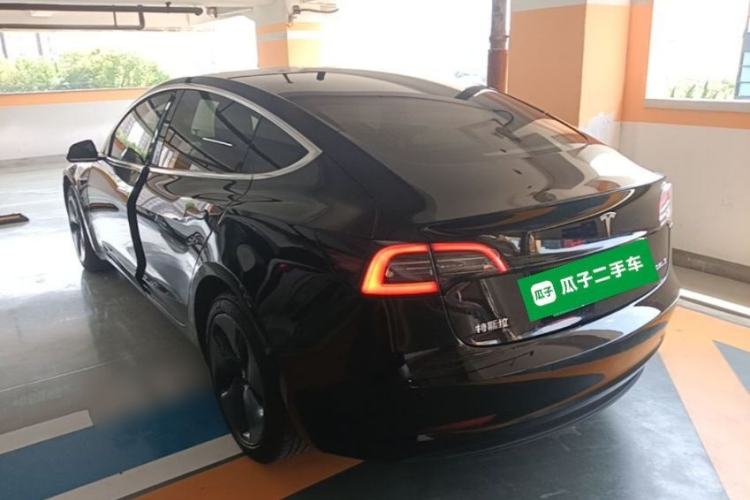 Used Tesla Model 3 2020 Standard Range Rear-Wheel Drive Upgraded Version Rear Left 45 Deg