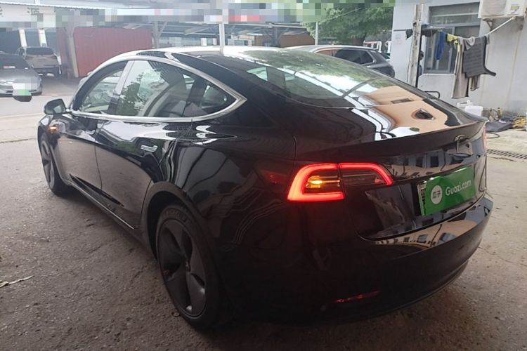 Used Tesla Model 3 2020 Standard Range Rear-Wheel Drive Upgraded Version Rear Left 45 Deg