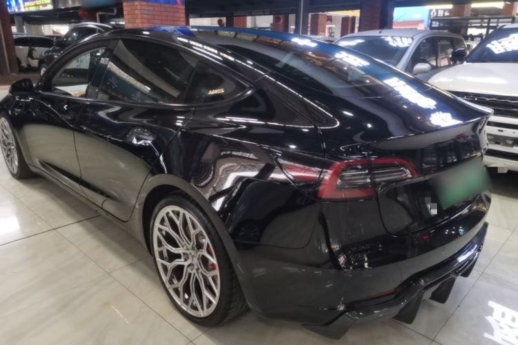 Used Tesla Model 3 2020 Standard Range Rear-Wheel Drive Upgraded Version Rear Left 45 Deg