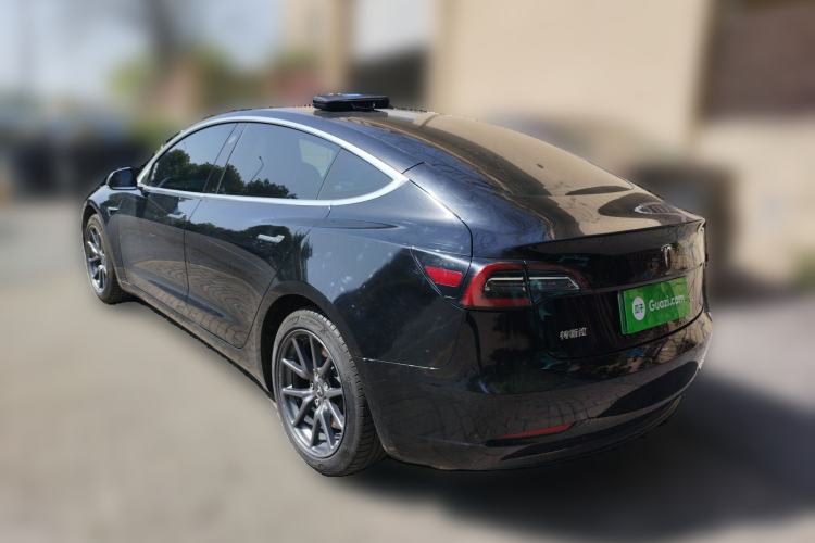 Used Tesla Model 3 2020 Standard Range Rear-Wheel Drive Upgraded Version Rear Left 45 Deg