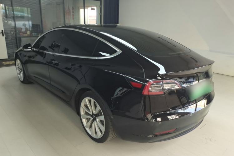 Used Tesla Model 3 2020 Standard Range Rear-Wheel Drive Upgraded Version Rear Left 45 Deg