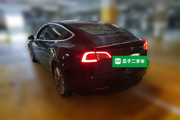 Used Tesla Model 3 2020 Standard Range Rear-Wheel Drive Upgraded Version Rear Left 45 Deg