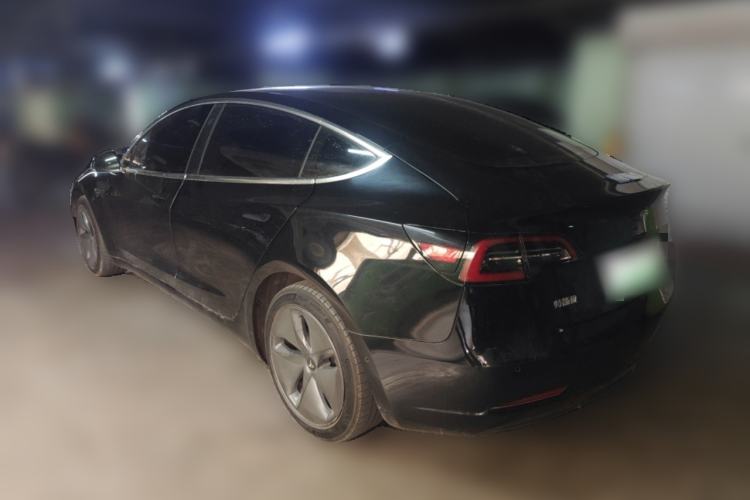 Used Tesla Model 3 2020 Refreshed Version Long-Range Rear-Wheel Drive Rear Left 45 Deg