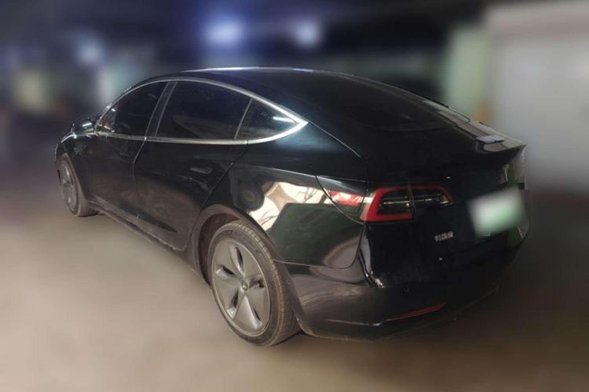 Used Tesla Model 3 2020 Refreshed Version Long-Range Rear-Wheel Drive Rear Left 45 Deg