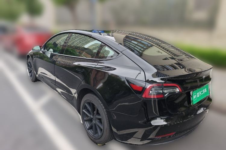 Used Tesla Model 3 2020 Revised Version Standard Range Rear-Wheel Drive – Upgraded Edition Rear Left 45 Deg