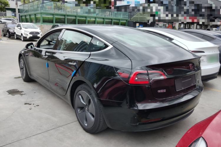 Used Tesla Model 3 2020 Revised Version Standard Range Rear-Wheel Drive – Upgraded Edition Rear Left 45 Deg