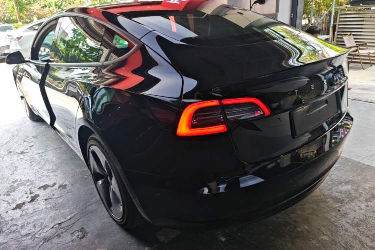 Used Tesla Model 3 2020 Revised Version Standard Range Rear-Wheel Drive – Upgraded Edition Rear Left 45 Deg