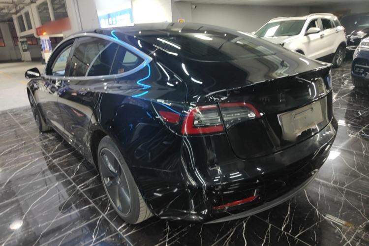Used Tesla Model 3 2020 Revised Version Standard Range Rear-Wheel Drive – Upgraded Edition Rear Left 45 Deg