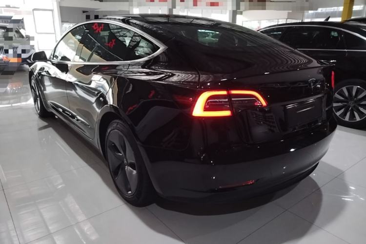 Used Tesla Model 3 2020 Standard Range Rear-Wheel Drive Upgraded Version Rear Left 45 Deg