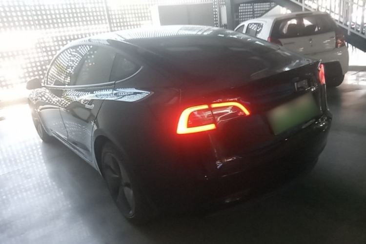 Used Tesla Model 3 2020 Refreshed Version Long-Range Rear-Wheel Drive Rear Left 45 Deg