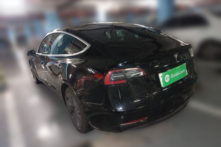 Used Tesla Model 3 2020 Standard Range Rear-Wheel Drive Upgraded Version Rear Left 45 Deg