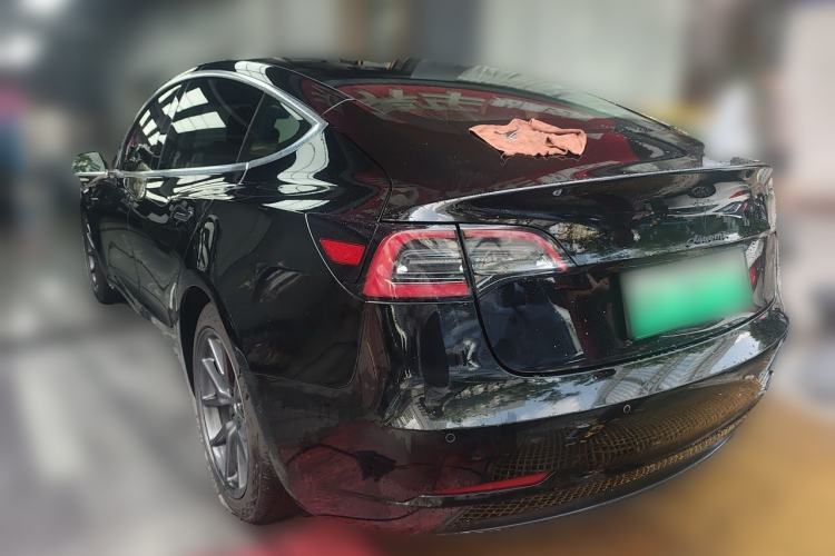 Used Tesla Model 3 2020 Standard Range Rear-Wheel Drive Upgraded Version Rear Left 45 Deg