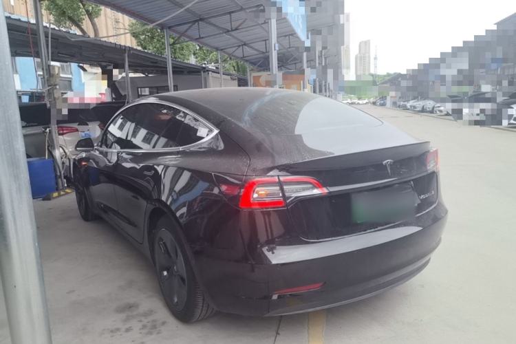 Used Tesla Model 3 2020 Standard Range Rear-Wheel Drive Upgraded Version Rear Left 45 Deg