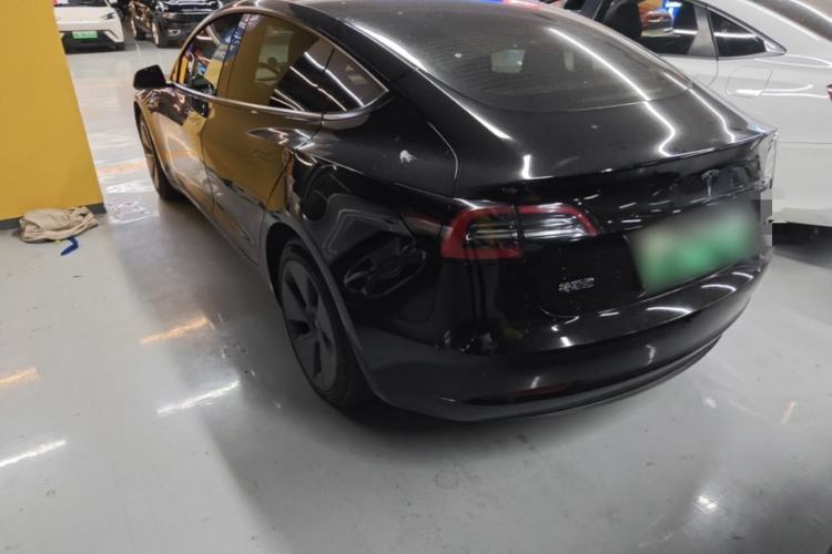 Used Tesla Model 3 2020 Standard Range Rear-Wheel Drive Upgraded Version Rear Left 45 Deg