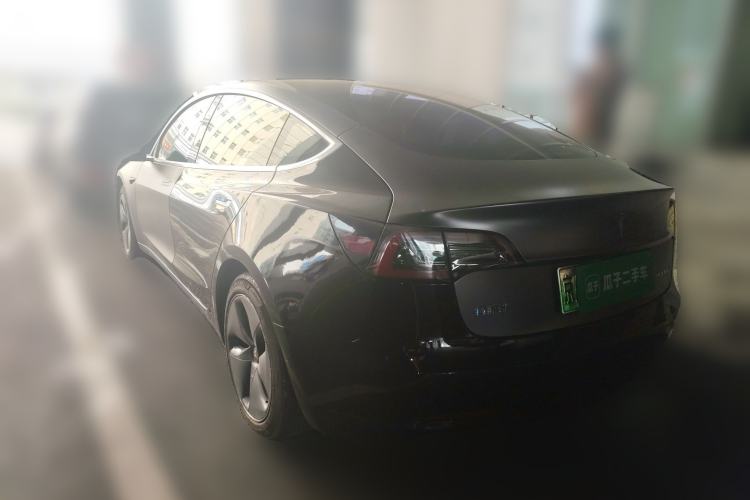 Used Tesla Model 3 2020 Standard Range Rear-Wheel Drive Upgraded Version Rear Left 45 Deg