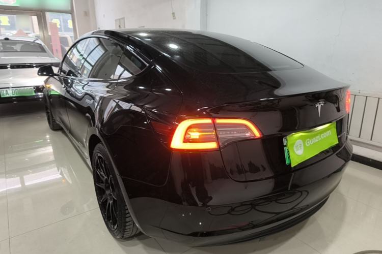 Used Tesla Model 3 2020 Standard Range Rear-Wheel Drive Upgraded Version Rear Left 45 Deg