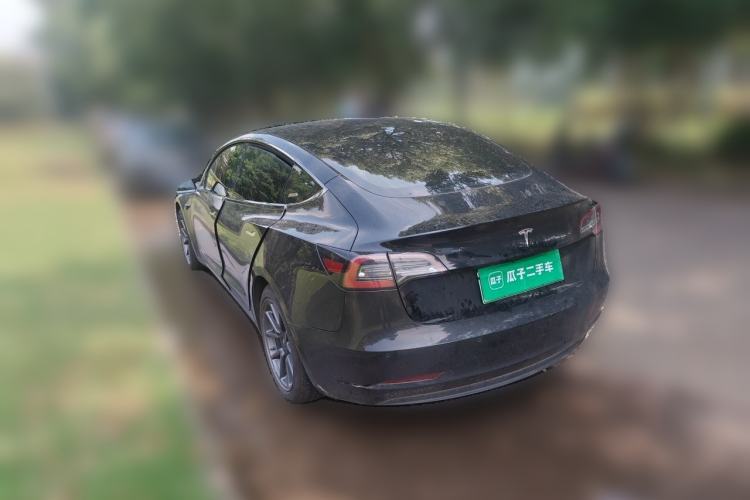 Used Tesla Model 3 2020 Standard Range Rear-Wheel Drive Upgraded Version Rear Left 45 Deg