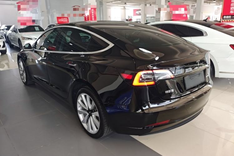 Used Tesla Model 3 2020 Standard Range Rear-Wheel Drive Upgraded Version Rear Left 45 Deg