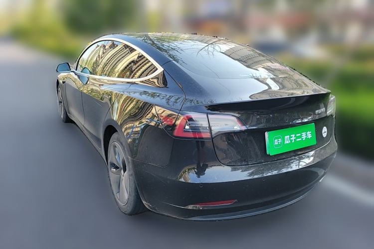 Used Tesla Model 3 2020 Revised Version Standard Range Rear-Wheel Drive – Upgraded Edition Rear Left 45 Deg