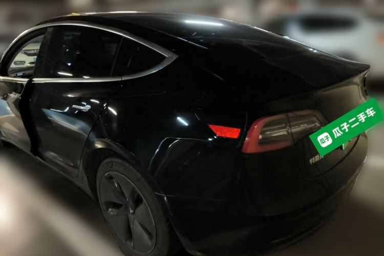Used Tesla Model 3 2020 Revised Version Standard Range Rear-Wheel Drive – Upgraded Edition Rear Left 45 Deg
