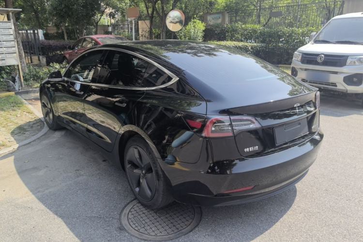 Used Tesla Model 3 2020 Revised Version Standard Range Rear-Wheel Drive – Upgraded Edition Rear Left 45 Deg