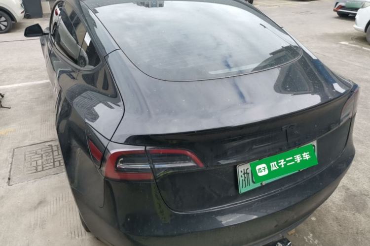 Used Tesla Model 3 2020 Standard Range Rear-Wheel Drive Upgraded Version Rear Left 45 Deg