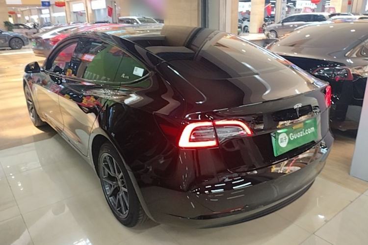 Used Tesla Model 3 2020 Refreshed Version Long-Range Rear-Wheel Drive Rear Left 45 Deg