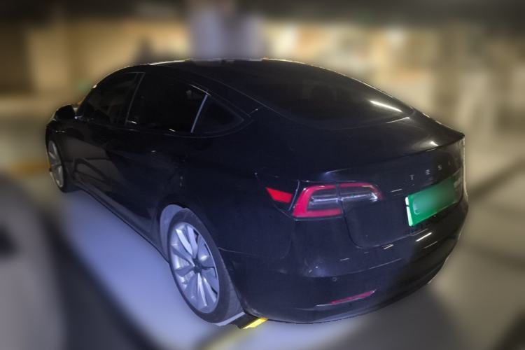Used Tesla Model 3 2020 Standard Range Rear-Wheel Drive Upgraded Version Rear Left 45 Deg