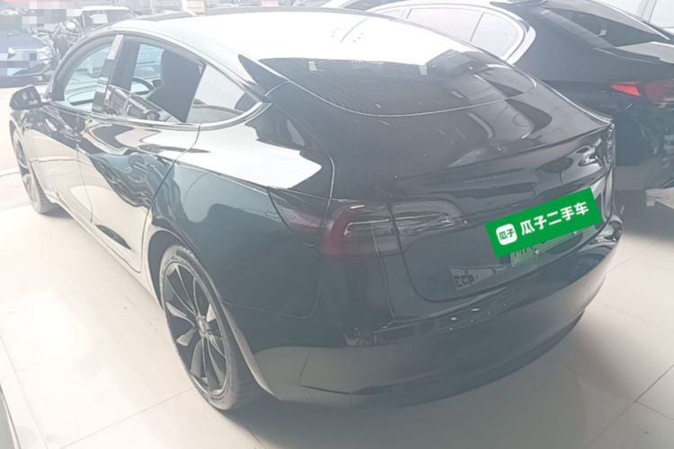 Used Tesla Model 3 2020 Refreshed Version Long-Range Rear-Wheel Drive Rear Left 45 Deg