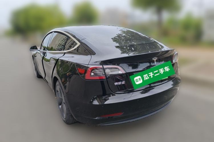 Used Tesla Model 3 2020 Standard Range Rear-Wheel Drive Upgraded Version Rear Left 45 Deg