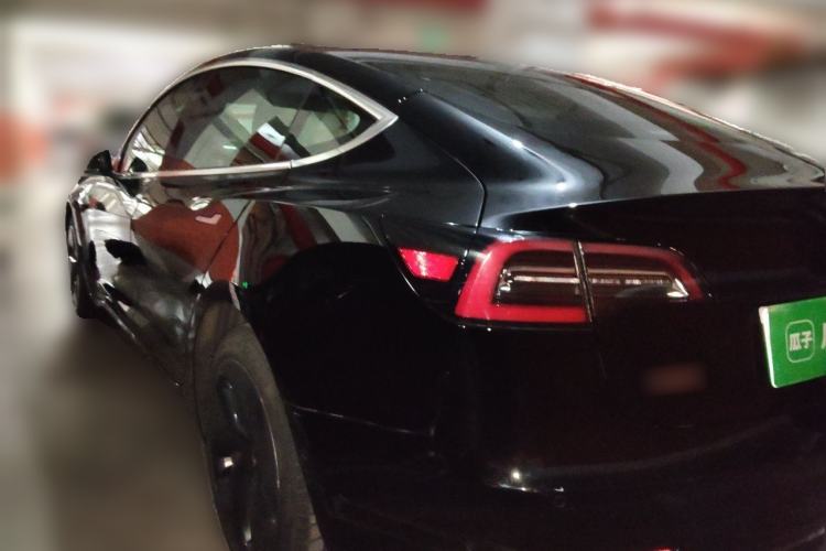 Used Tesla Model 3 2020 Refreshed Version Long-Range Rear-Wheel Drive Rear Left 45 Deg