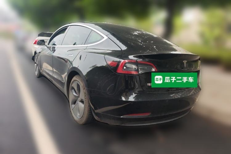 Used Tesla Model 3 2020 Standard Range Rear-Wheel Drive Upgraded Version Rear Left 45 Deg