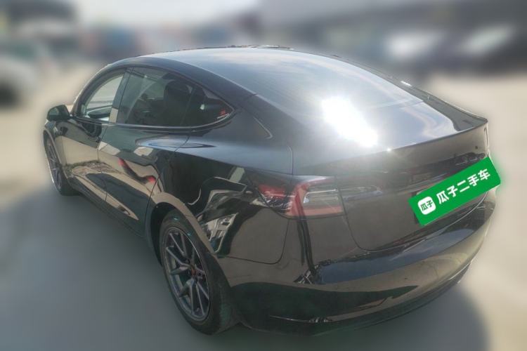 Used Tesla Model 3 2020 Standard Range Rear-Wheel Drive Upgraded Version Rear Left 45 Deg