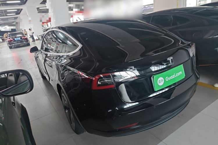Used Tesla Model 3 2020 Standard Range Rear-Wheel Drive Upgraded Version Rear Left 45 Deg