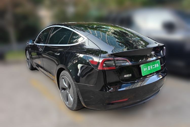 Used Tesla Model 3 2020 Standard Range Rear-Wheel Drive Upgraded Version Rear Left 45 Deg