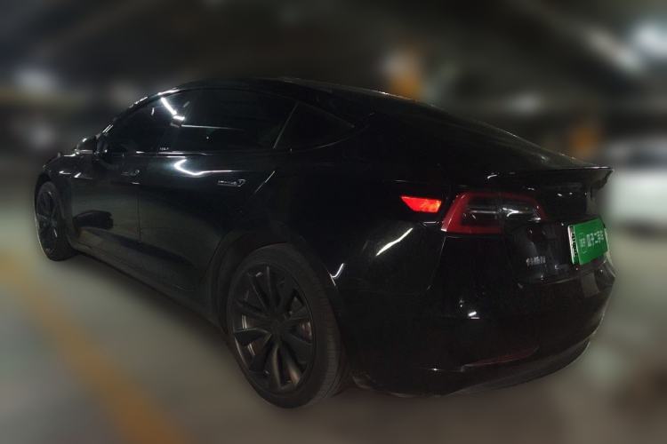 Used Tesla Model 3 2020 Standard Range Rear-Wheel Drive Upgraded Version Rear Left 45 Deg