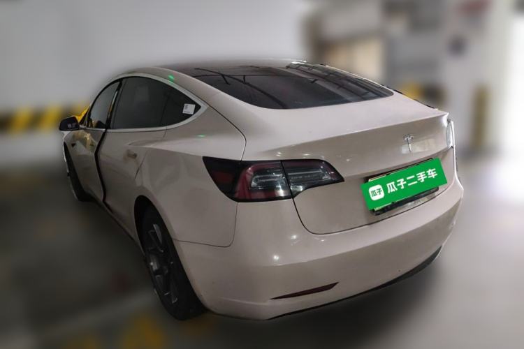 Used Tesla Model 3 2020 Revised Version Standard Range Rear-Wheel Drive – Upgraded Edition Rear Left 45 Deg