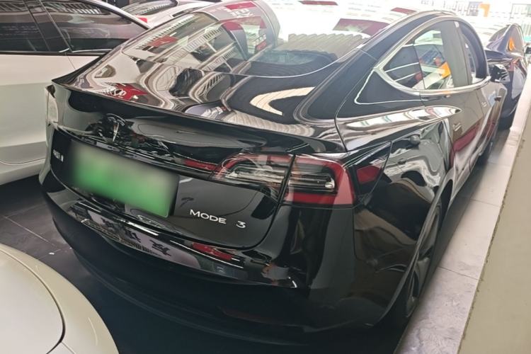 Used Tesla Model 3 2020 Refreshed Version Long-Range Rear-Wheel Drive Rear Right 45 Deg