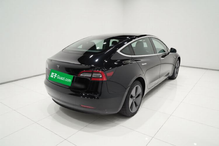 Used Tesla Model 3 2020 Standard Range Rear-Wheel Drive Upgraded Version Rear Right 45 Deg