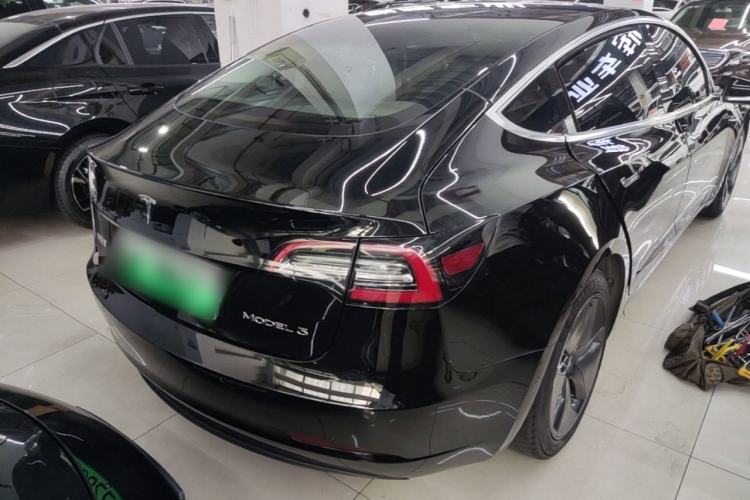 Used Tesla Model 3 2020 Revised Version Standard Range Rear-Wheel Drive – Upgraded Edition Rear Right 45 Deg