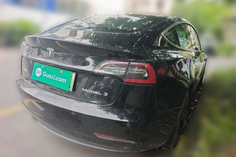 Used Tesla Model 3 2020 Standard Range Rear-Wheel Drive Upgraded Version Rear Right 45 Deg