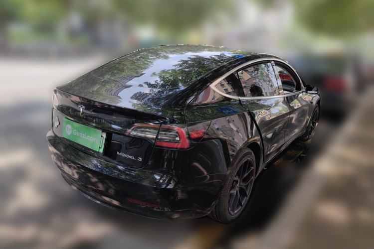 Used Tesla Model 3 2020 Standard Range Rear-Wheel Drive Upgraded Version Rear Right 45 Deg