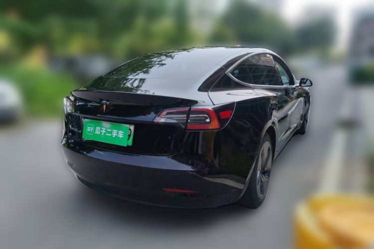 Used Tesla Model 3 2020 Standard Range Rear-Wheel Drive Upgraded Version Rear Right 45 Deg
